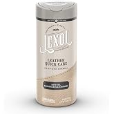 Lexol All Leather Quick Care All-in-One Formula, Best Leather Cleaner and Conditioner, for Use on Apparel, Furniture, Auto Interiors, Shoes, Bags, 30-Count Sheet Wipes,E301500100 , white