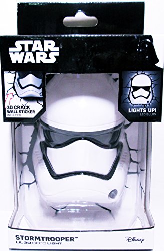 Blue sky wireless lil  stormtrooper 3d deco light