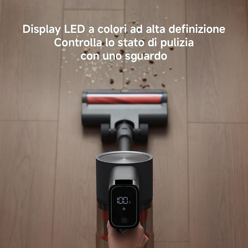 G20 Max Aspirapolvere senza fili, 180AW/Fino 60Min, display LED