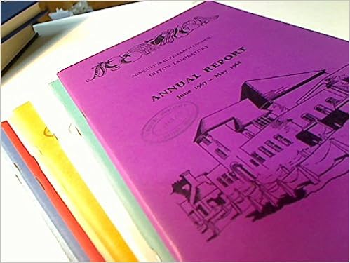 Ditton And Covent Garden Laboratories Ditton Laboratories Annual Reports Tompkins R G Foreword Amazon Com Books
