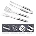 DISCOBALL BBQ Grill Tools Set, Stainless Steel Utensils with Aluminium Case 9 Barbecue Accessories, Outdoor Grilling Kit for Dad