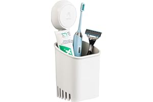 Shower Toothbrush Holder Suction Cup,Drill-Free Suction Cup Toothbrush Holder, Removable Shower Toothbrush Holder for Toothbr