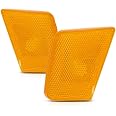 For Jeep Liberty Side Marker Light Assembly Unit 2005 2006 2007 Driver and Passenger Side | Pair | DOT Certified | CH2550123 | CH2551123 | 55156883AB