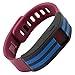 WITHit - Fitbit Charge/Fitbit Charge HR Slim Designer Sleeve - Band Cover - Stripe (Blue)