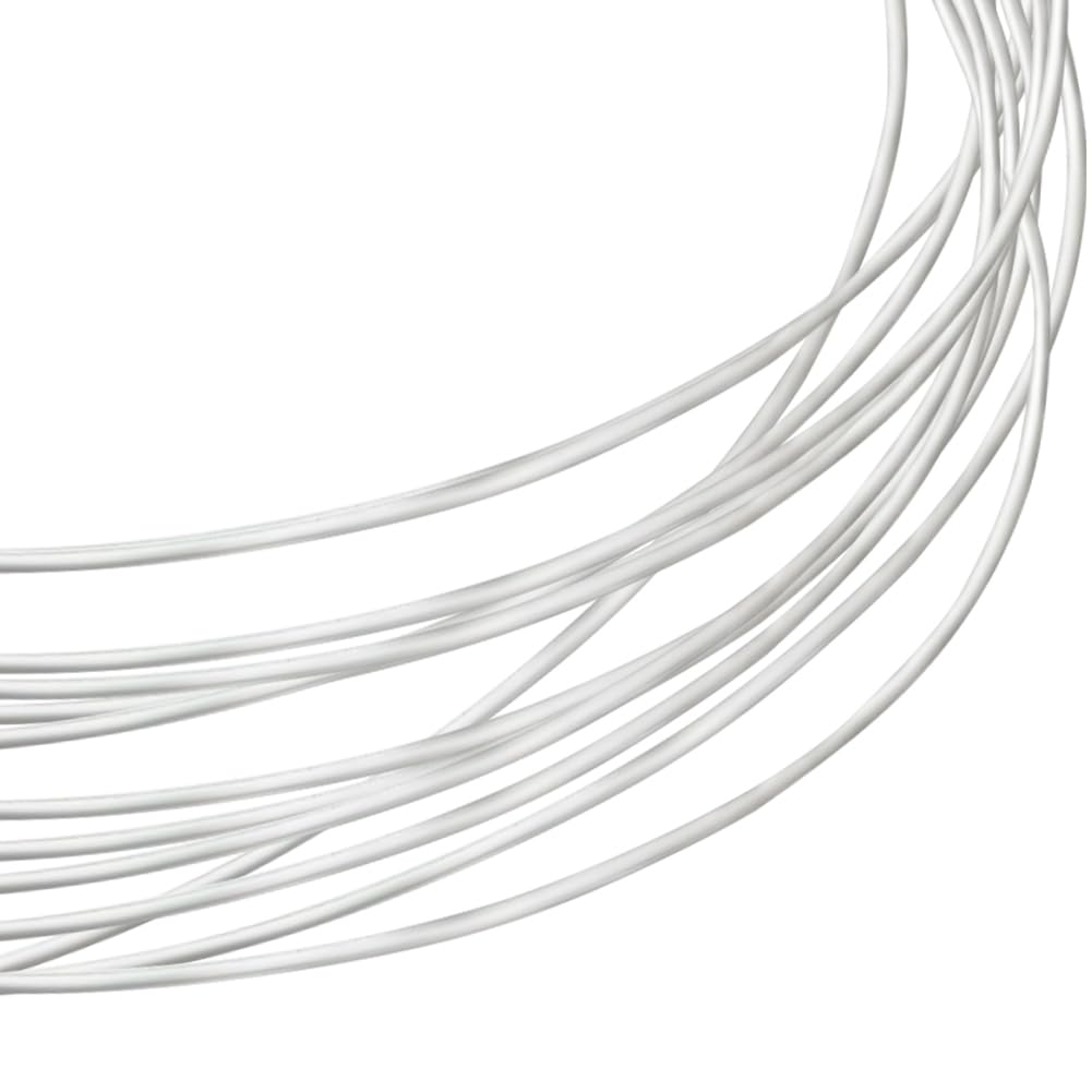 Beebeecraft 27 Gauge/0.4mm Silver Wire 925 Sterling Silver 2M Round Craft Jewelry Wire Dead Soft with 2Pcs Suede Polishing Cloth for Wire Wrap DIY Jewellery Bracelets Earrings Making