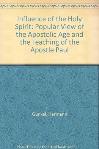 The Influence of the Holy Spirit