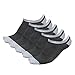Men's no show socks- Loafer Socks Cotton No Show Mens Footies Socks 5 Pairs