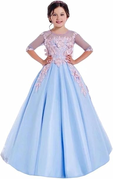 amazon little girl wedding dress