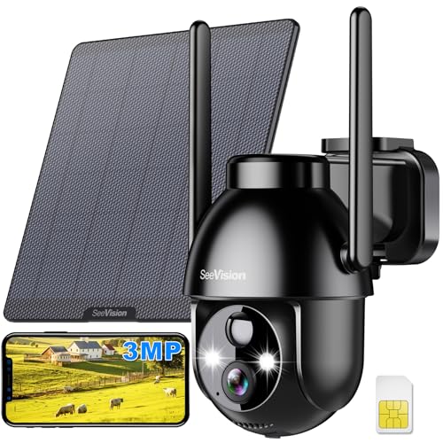 SeeVision LTE Cellular Security Camera No WiFi