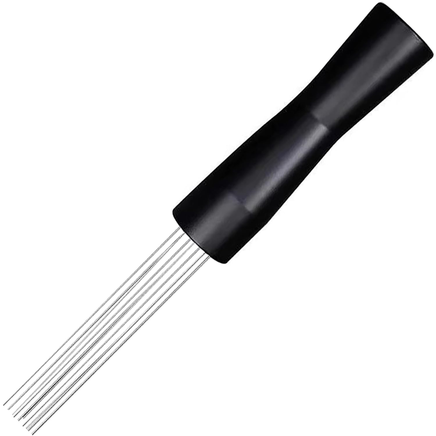 XIWENQUKU Espresso Coffee Stirrer, Coffee Stirring Tamper WDT Distribution Tool, Needle Type Distributor Hand Stirrer Tool (Black）