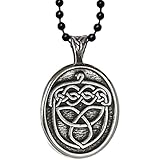 Acorn Necklace Pendant - Celtic Knot