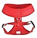BINGPET No Pull Dog Harness for Small Medium Dogs,All Weather Mesh Step in Vest Harness for Small Dogs,Breathable Mesh Puppy Cat Harnesses,Step-in Air Dog Harness for for Small Dogs,Red,Medium
