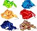 MAGICMAI Dance Ribbons Streamers Rhythmic Gymnastics Ribbon Wands Rods for Children Art Dances, Baton Twirling, 10 Pieces