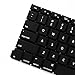MACHENIKE Replacement Keyboard for Apple MacBook Pro A1502 13 inch, 2013-2015 Retina series Black US Layout, ME864 ME865 ME866(No Backlight)