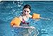 Mofek Inflatable Swim Rollup Arm Bands Floatation Sleeves Swimming Rings Floats Tube Armlets for Adult (Orange)