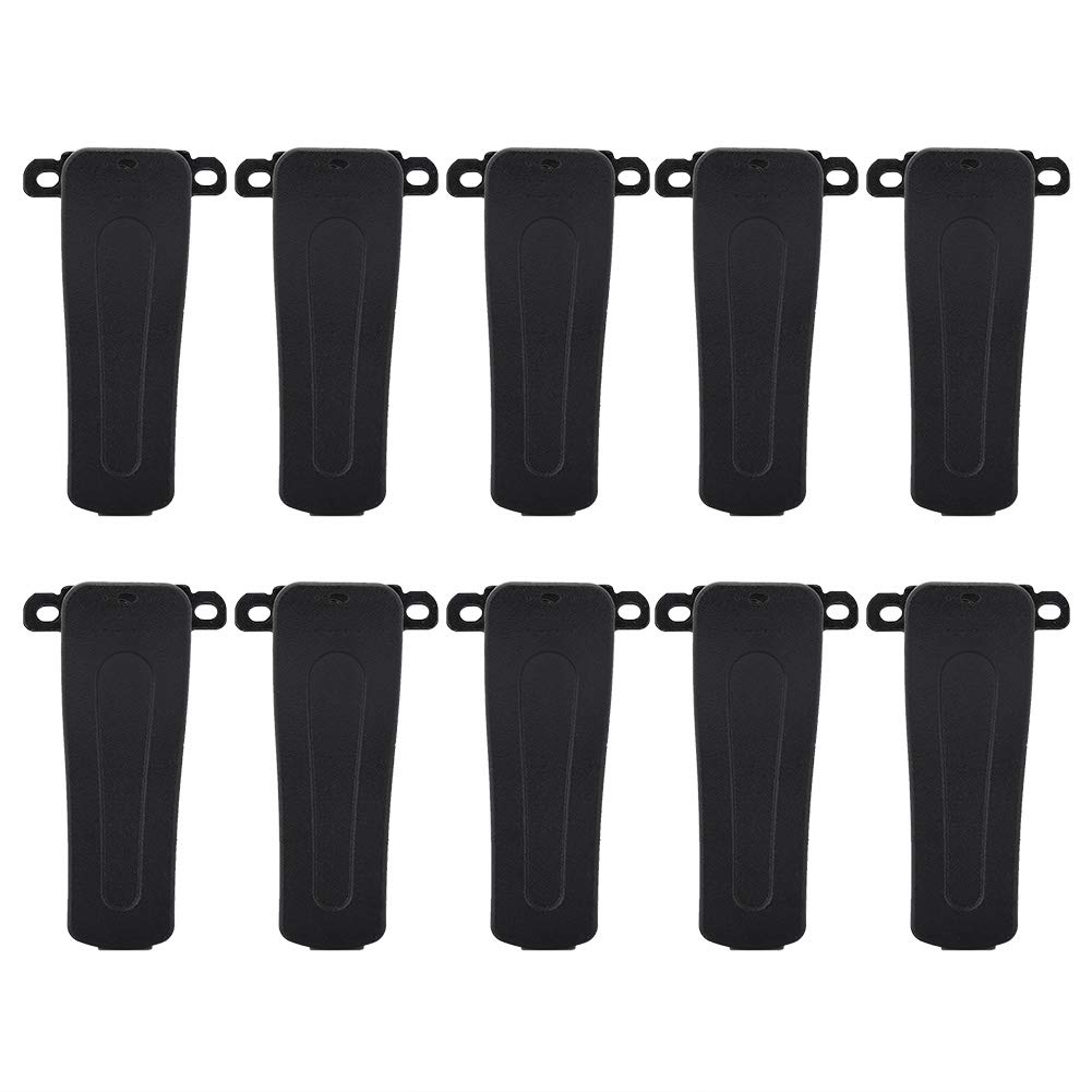 Back Clip, 10pcs Original H777 Belt Clip For 3km-5km Maximum Range BF-888S BF-666S BF-777S Retevis H-777 Walkie Talkie