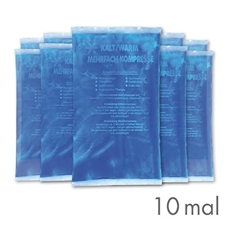 Gello Kalt-Warm Kompresse 9 x 16 cm, 1er Pack (1 x 10 Stück)