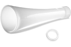 EAORBD Car Cleaning Gun Cone for Tornador Car Blow Out Tool Replacement Parts Cone Air, White Plastic (Cleaning Gun Cone(1))
