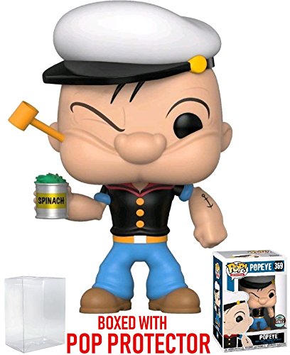 Funko Pop! Specialty Series: Popeye Vinyl Figure (Bundled with Pop Box Protector Case)