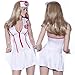 Fashoutlet Women's Sexy Nurse Uniforme Cosplay Costume Set