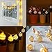 GlowGeek Globe String Lights, Moroccan Ball String Lights Warm White,20 LED Fairy Orb Lantern String Lights for Outdoor Garden, Yard, Patio, Party, Home Decoration