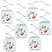 Big Dot of Happiness Mr. Foxy Fox - Baby Shower or Birthday Party Hanging Decorations - 6 Count