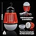 Rugged Camp Camping Lantern and Bug Zapper - Rechargeable LED Lantern and Flashlight- Lightweight Camping Gear and Accessories for The Outdoors and Emergencies