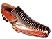 Men Dress Loafers with Aligator Prints Slip on Lace up Oxfords Patent Dress Shoes (Vip-exp) …