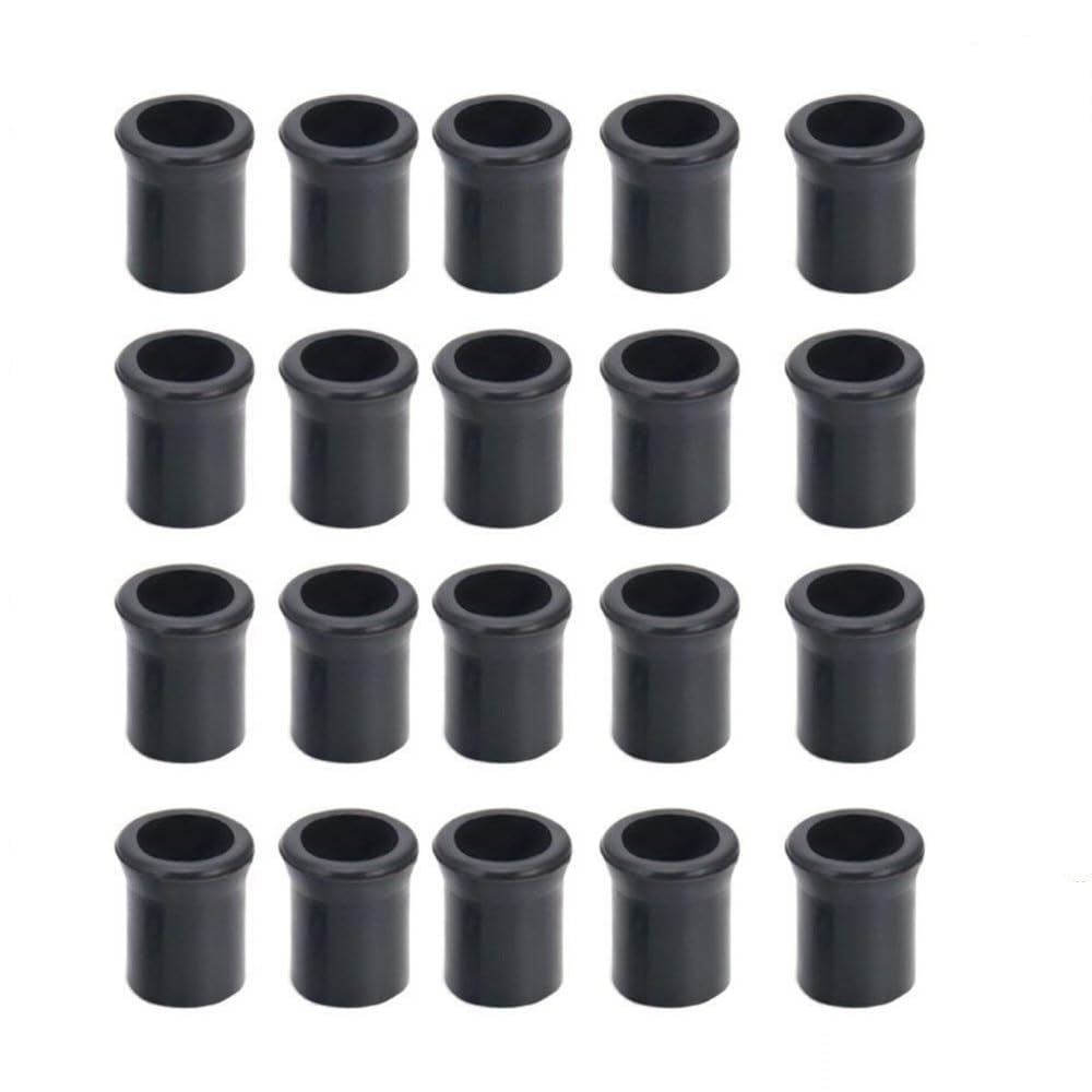 Smoking Pipe Bits, Medical Rubber Bits Protector for Pipe Stem, 20 Pieces