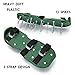 MIGAGA Lawn Aerator Spike Shoes - Heavy Duty Steel Spikes, Adjustable Straps, Zinc Alloy Buckles with Wrench and Bonus Spare Parts - Yard and Garden Tools