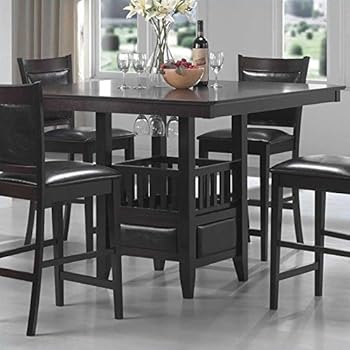 Amazon.com - Coaster Hyde Counter Height Square Dining ...