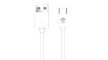 Molife Blitz Lite Micro USB Charging Cable - 4 Feet (1.2 Meter) - (White)