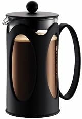 Bodum Kenya French Press 1L 8 Cups Borosilicate Glass Stainless Steel view 1