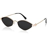 VEDAOHO Retro Hexagon Sunglasses for Women Men Trendy Retro Metal Frame Vintage Sun Glasses with UV400 Protection