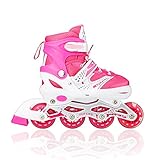 Tuko Girls Rollerblades Adjustable Inline Skate Roller Skates