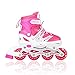 Tuko Kids Adjustable Inline Skates for Boys/Girls Roller Skates Illuminating Wheels Blades Patines para Niños