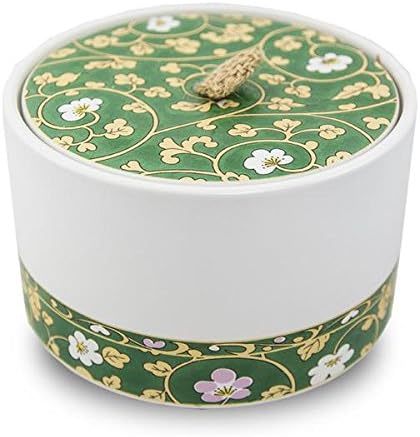 Small Pet Ceramic Urn - Floral Haven - For Cats, Dogs, and other Pets