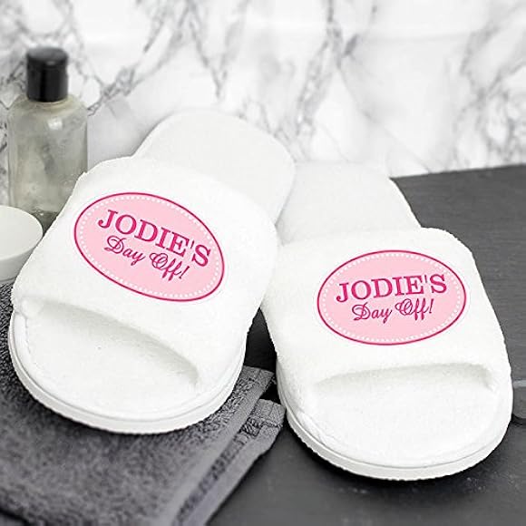 personalised slippers womens