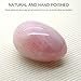 Yoni Egg Massage Stone Gift Set - 3 Sizes | Pre-Drilled | for Training The Pelvic Floor (Kegel) Muscles | Genuine Rose Quartz, Black Obsidian, or Green Aventurine Stones