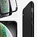 Spigen Thin Fit 360 Designed for Apple iPhone Xs MAX Case (2018) Tempered Glass Screen Protector Included - Black