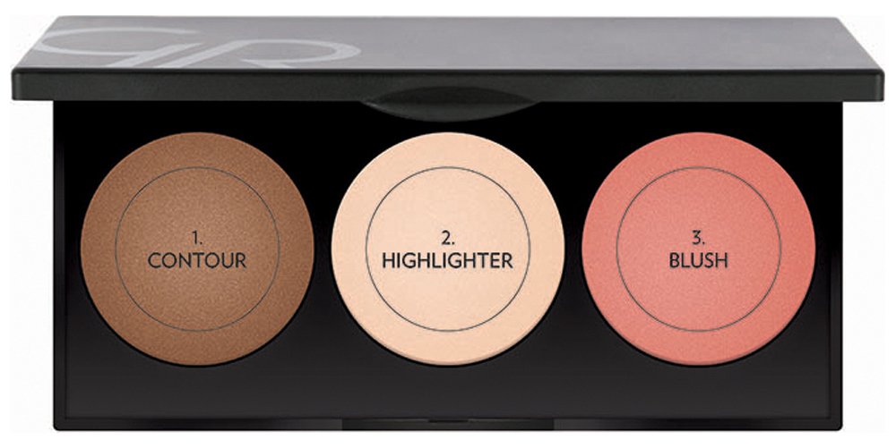palette contouring blush highlighter