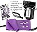 7Ft Long Resistance Bands for Stretching - Resistance Bands Set with Door Anchor - Exercise Bands Including Carry Pouch, E-Book & App - Latex-Free Workout Bands