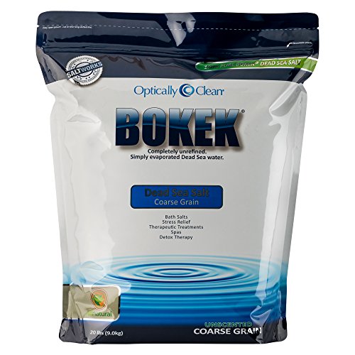 Bokek Dead Sea Salt, Coarse – 20 lb Bag