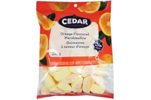 Orange Flavoured marshmallow 250g halal