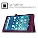 Fintie EKAB002AD-US Folio Case for Fire HD 8 (2015 Model 5th Gen Only), Slim Fit Premium Vegan Leather Standing Cover with Auto On/Off, Purple