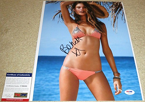 Hot Behati Prinsloo Signed 11x14 Victoria's Secret Angels - PSA/DNA Certified - Autographed MLB Photos