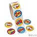 Superhero Sticker Roll - 300 STICKERS - BUY BULK AND SAVE !