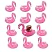 Inflatable Float Coasters Cup Drink Holder,Flamingo Pool Fun For Drinks 12 Pack