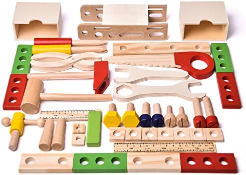 wooden tool set for toddlers