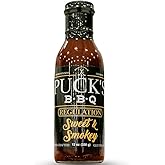 Puck's Regulation Sweet & Smokey BBQ Sauce, 12 oz